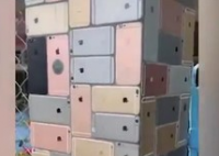 越南男子用iPhone建围墙 越南男子为什么要这么中这就是果粉的情怀吗？