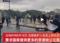 法国医护人员示威与警察互扔石头 为什么会发起争执原因是怎么回事？