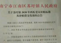 南宁受灾瓜田每亩补贴2.79元 地方财政已经尽力了