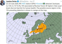 北欧多国空气相继检出核粒子 是哪个国家发生了核泄漏了吗？