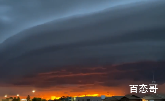 美国出现巨型圆盘状陆架云 预计将会有雷暴大风短时暴雨等恶劣天气