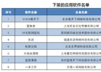 工信部下架8款APP 具体都有哪些app?