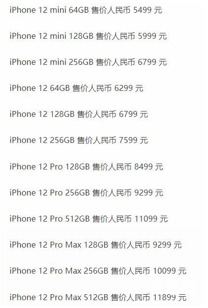 iPhone12全线跌破发行价 现在苹果12的价格下跌了多少？