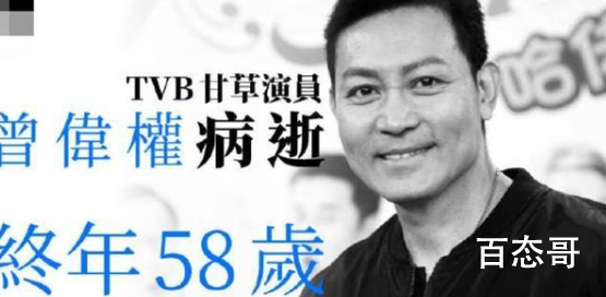 香港演员曾伟权病逝 曾伟权是生了什么病？