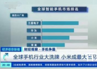 苹果掉出全球手机市场前三 现在手机市场前三名的都是那些品牌