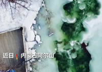 阿尔山不冻河现翡翠河段 这种奇观多长时间出现一次