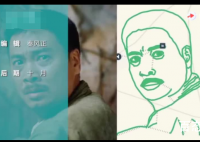 听障小伙用跑步轨迹画吴孟达 致我们终将逝去的青春！