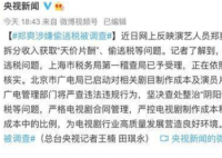郑爽涉嫌签订阴阳合同被调查 张恒再次曝光郑爽偷税漏税