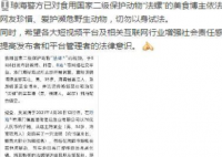 美食博主食用二级保护动物被刑拘 美国青山脑科精神病院欢迎你