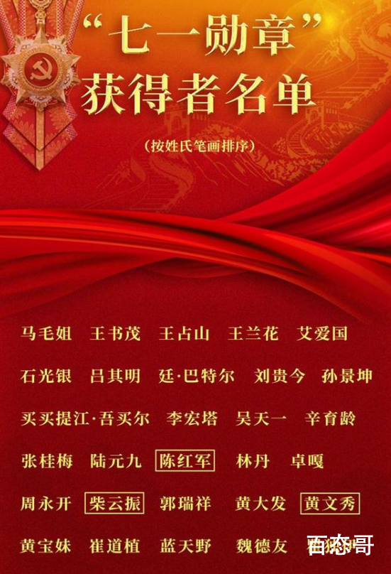 29名同志获七一勋章 马毛姐个人资料简介