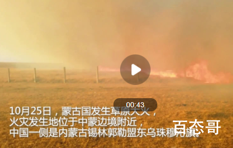 内蒙古成功堵截蒙古国入境草原火 向保卫国家的战士致敬！