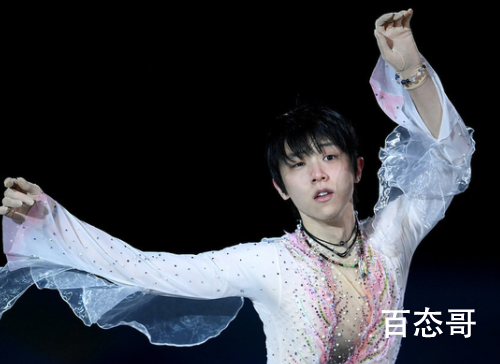 羽生结弦唯美起舞 再现吻冰礼现场画面美如画