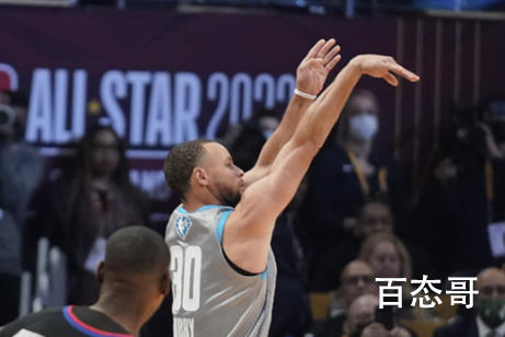 库里爆砍50分获全明星赛mvp 库里的三分是历史级别的前无古人后难有能者库神！