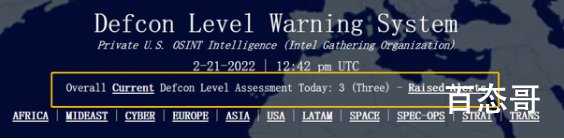 美防御准备状态已达3级 与911同级漂亮国就等着欧洲乱起来