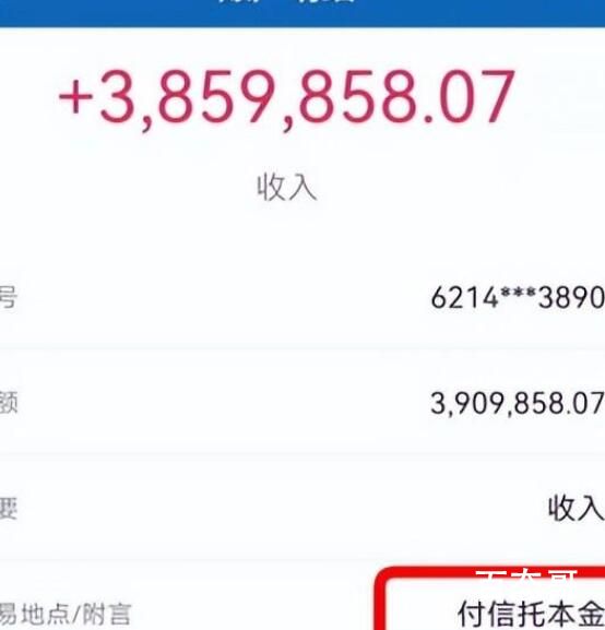女子账上收385万后退回85万被告 什么信托300w亏成57万