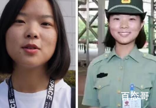女孩高考693分放弃北大复读考军校 女孩儿穿军装飒爽英姿