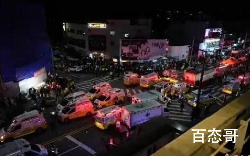 韩踩踏事故自拍视角:众人尖叫求救 任何时候都不要去凑热闹和去人多的地！