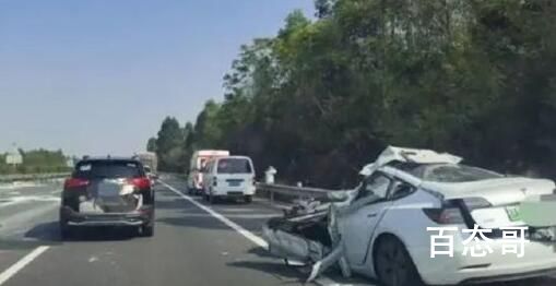 特斯拉高速追尾大货车 司机身亡 厉害了特斯拉，追尾能把货车撞翻