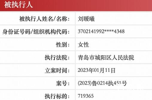 刘鑫被强制执行近72万 江歌为了保护她付出生命代价赔偿是应该的