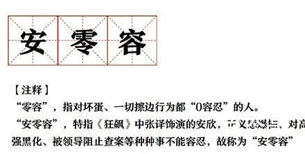 安零容是啥意思 安零容有什么含义