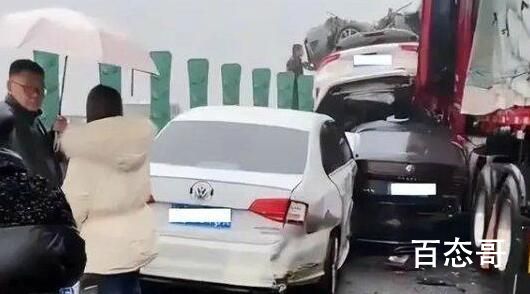 许广高速车祸亲历者讲述逃生过程 车载雷达应该研发出来用来强制限制距离