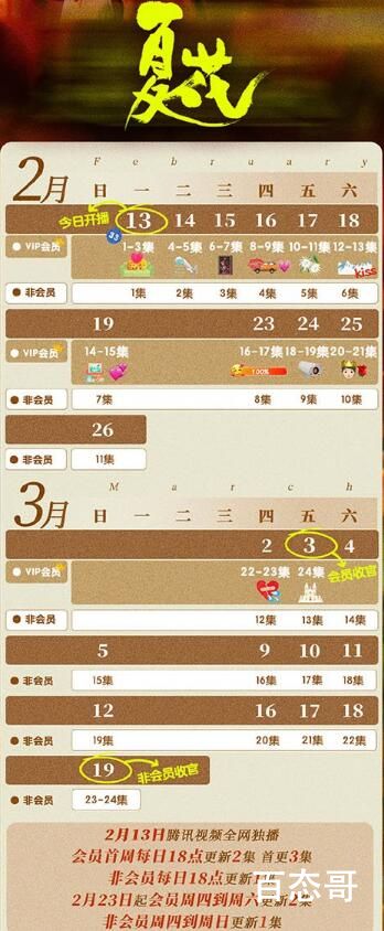言承旭主演的新剧《夏花》首播是什么时候 夏花追剧日历每周几更新几集