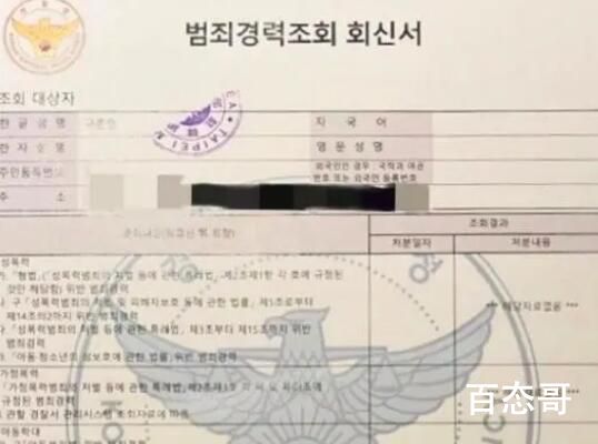 大S老公具俊晔公开无犯罪证明 暂时说明了目前还没有查到其他犯罪记录！