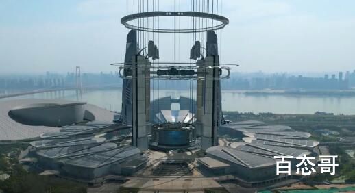 武汉国博用特效“加建”太空电梯 什么时候才能量产