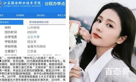 白鹿家庭背景怎样  白鹿什么学校毕业的