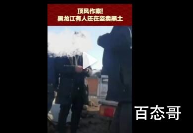 黑龙江再现黑土非法贩卖 在不严管东北变戈壁沙漠了