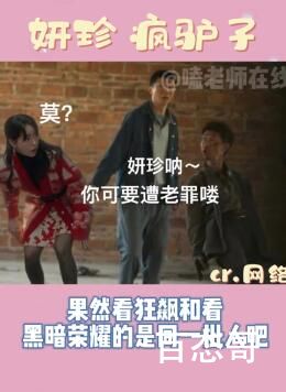 今日妍珍疯驴子是啥意思 妍珍疯驴子是什么梗