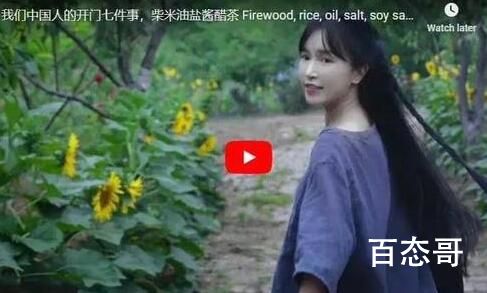 李子柒油管广告收益 李子柒的视频确实非常精美
