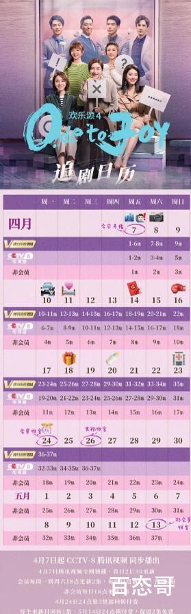 欢乐颂4定档什么时候