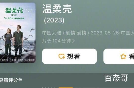 电影《温柔壳》豆瓣评分是多少