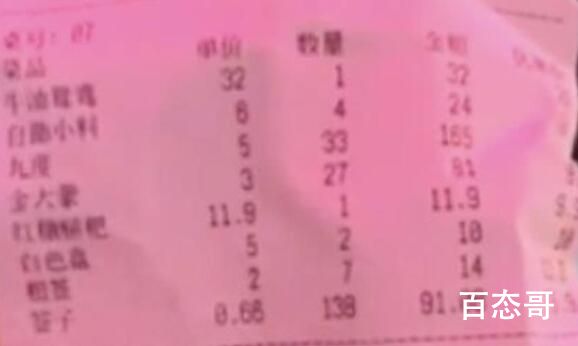 女子饭店结账被多算27瓶啤酒 就是商家不诚信没有任何借口
